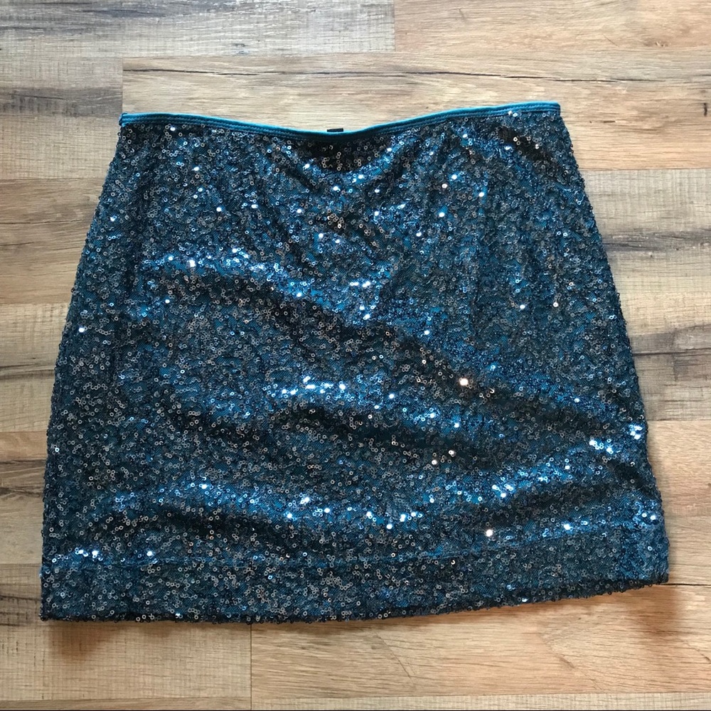 Express Sequin Skirt, XS
